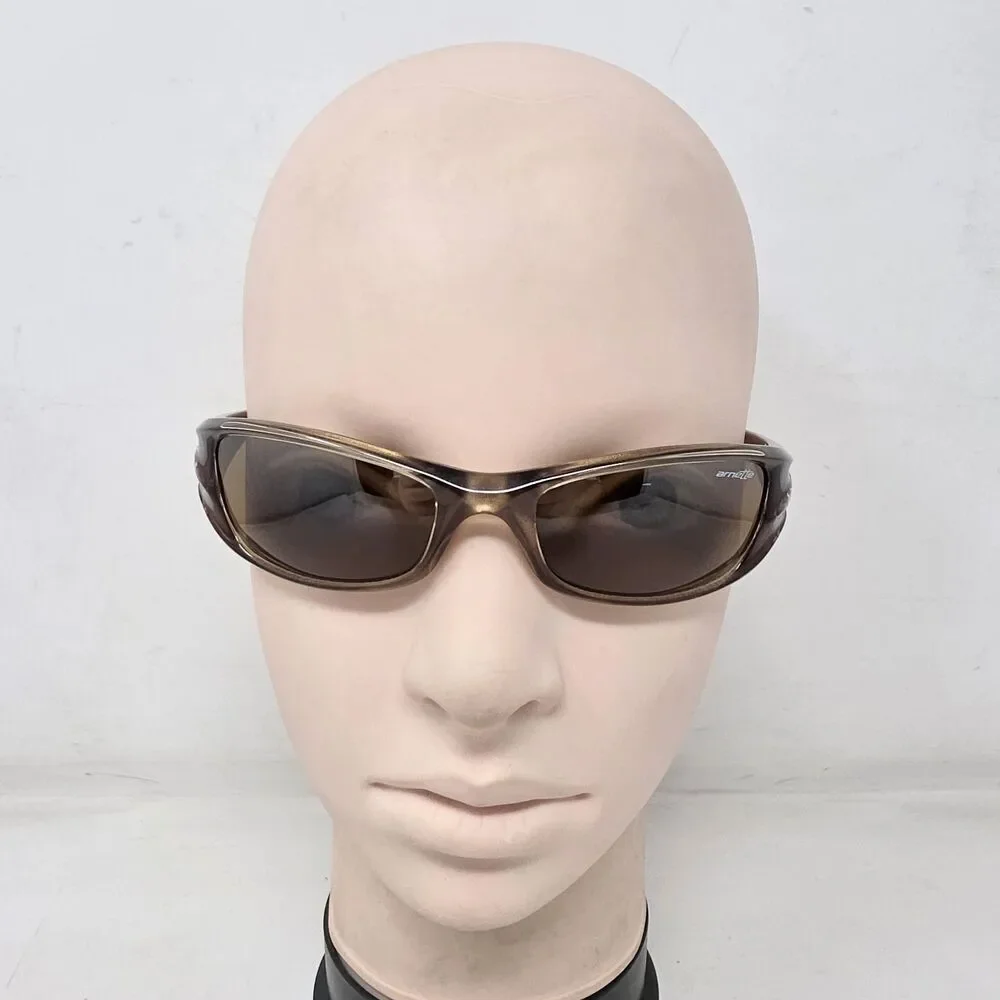 Vintage 1990s Arnette Stance Sunglasses Brown Made In Italy 4020-194/6U